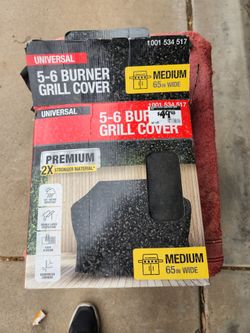 Heavy duty 5 - 6 burner grill cover - New- different sizes available