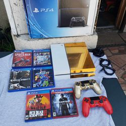 I Have 4 Deals...PS4 500GB White n Gold... $180! NO games... $200! With 1 Game or $280! Combo or $400! WITH VR & Games...