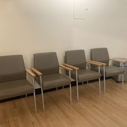 Waiting room chairs