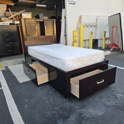 Twin Bed And Mattress 