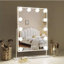 Fenchilin Hollywood Vanity Makeup Mirror with Lights Metal Tabletop