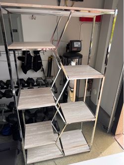 Modern Geometric Bookshelf