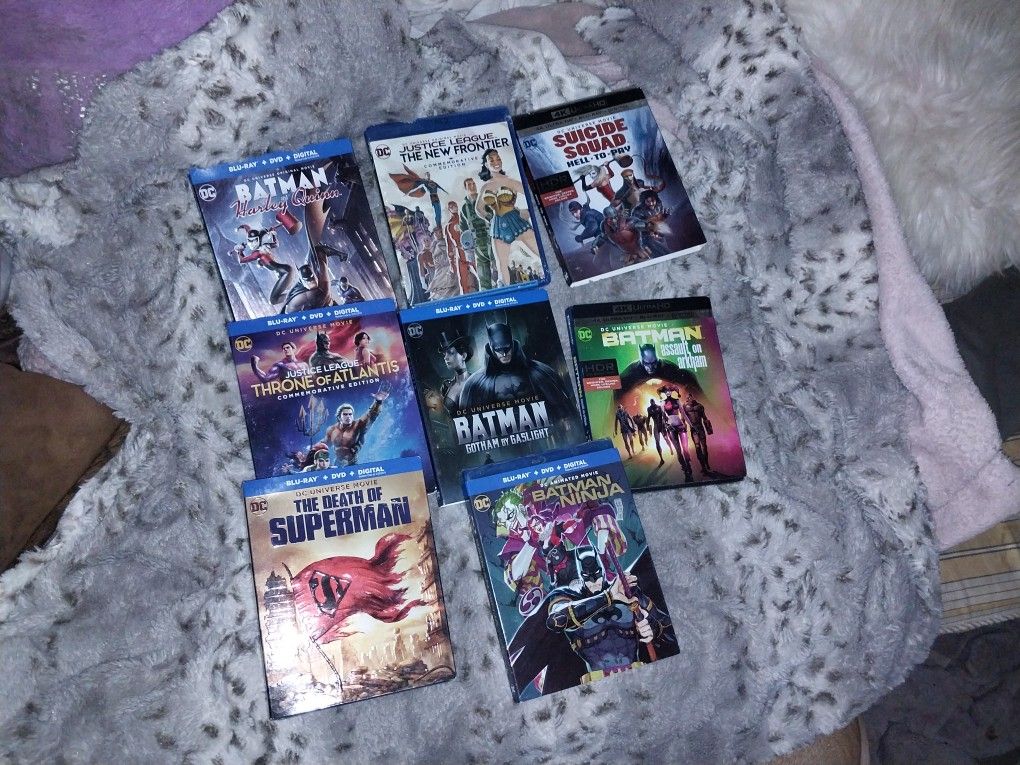Brand New In The Package Blu-Rays