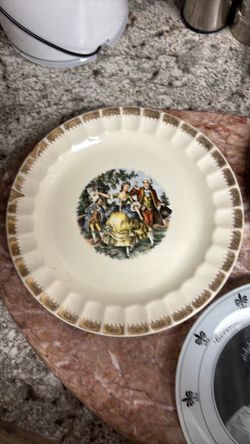 Vintage plate