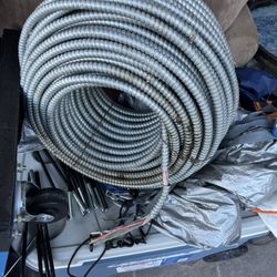 4 Wire Metal Flexible Conduit EST. 250’