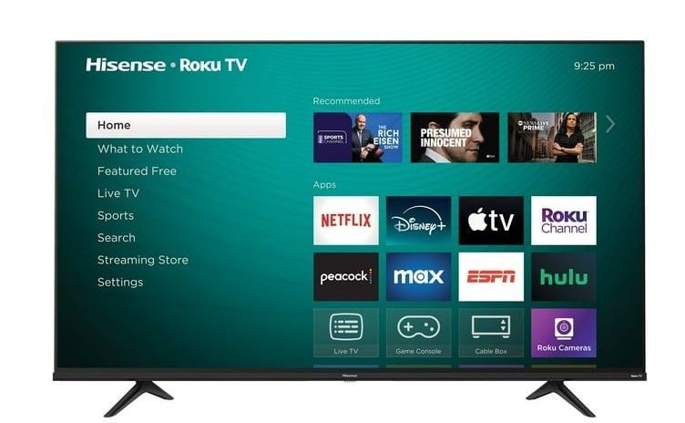 58inch Hisense Roku Tv