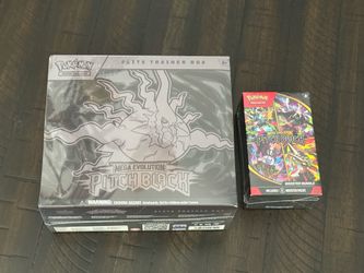 Pokemon Pitch Black Etb and booster bundle