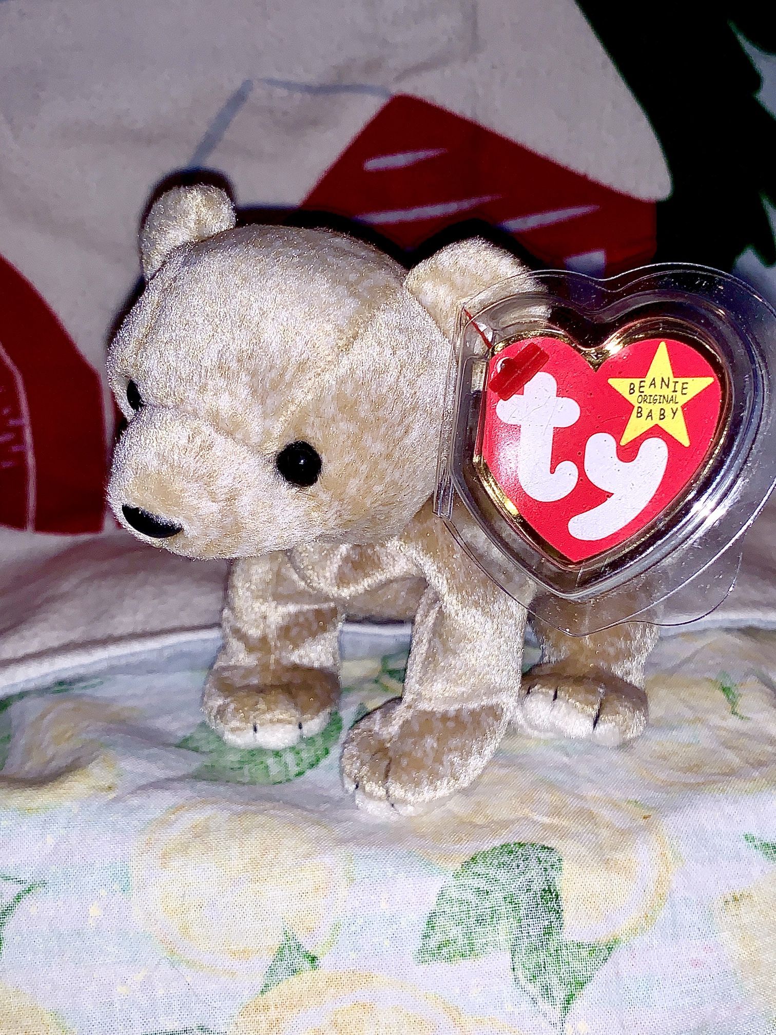 Ty Beanie Babies Almond The Bear
