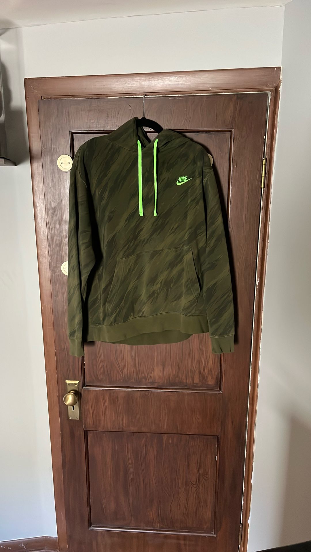 Green Nike Hoodie