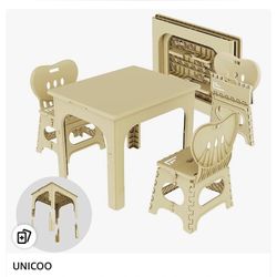 Kids Folding Table&Chairs Set New In Box Never Opened 