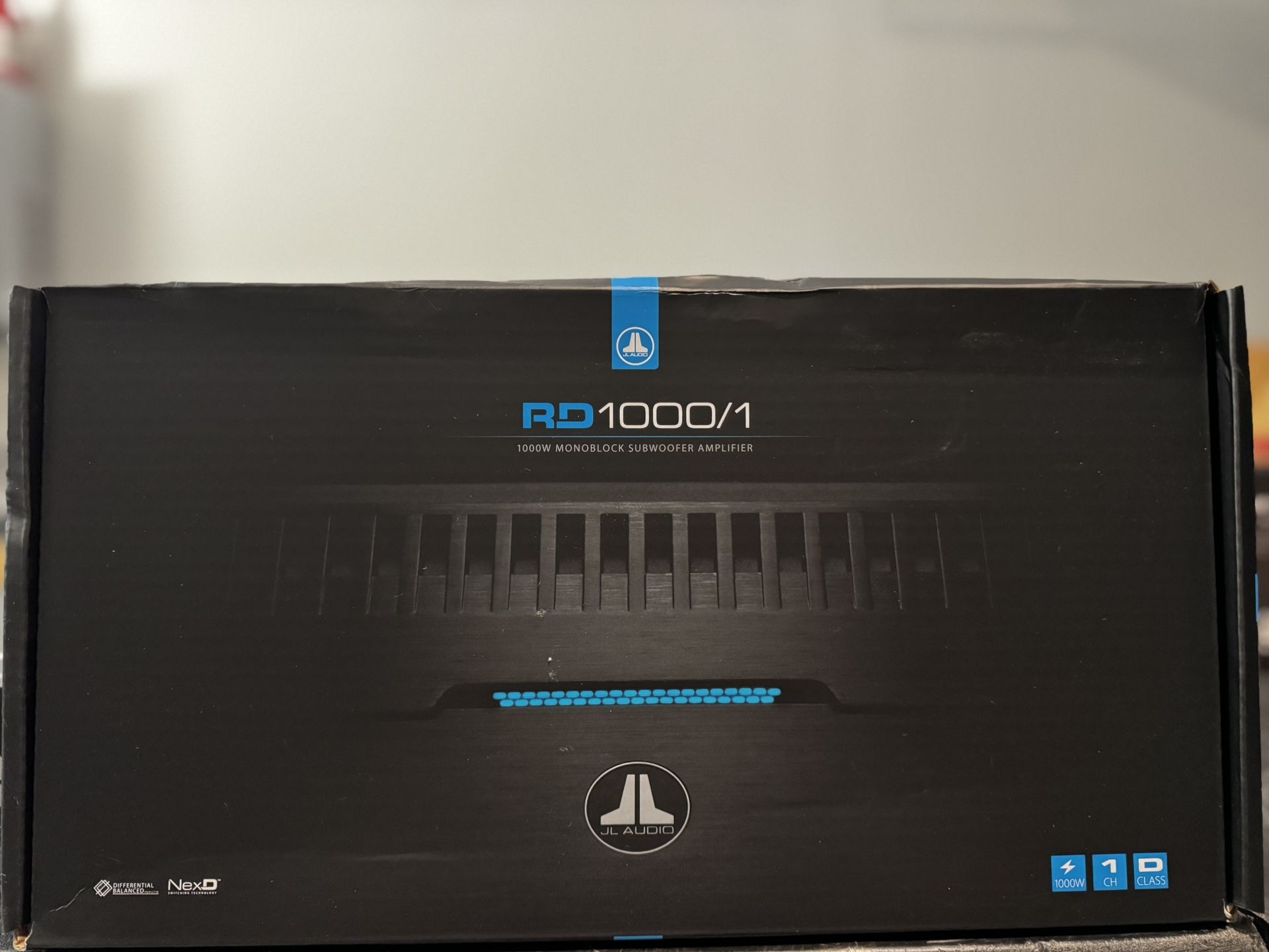 Jl Audio Rd/1000 Bass Amp New
