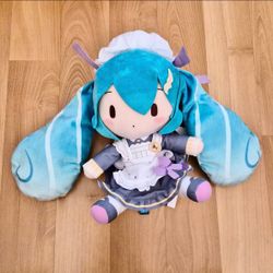 Hatsune Miku Fuwa Petit Plush Classical Maid Outfit Sega Vocaloid Medium Size