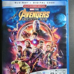 Avengers Infinity War Blu Ray (Digital Code Not Included)