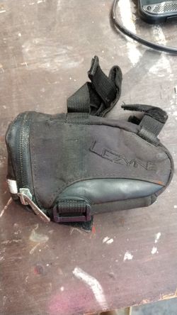 Lezyne bike seat bag for tools, tube, ID, etc