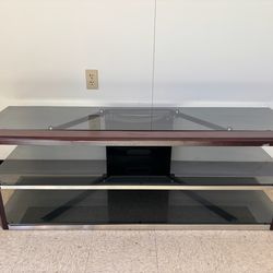 Glass Top TV Stand