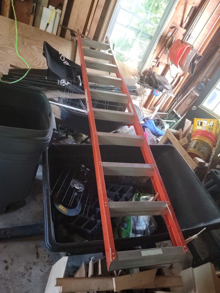 10 Ft Fiberglass Ladder