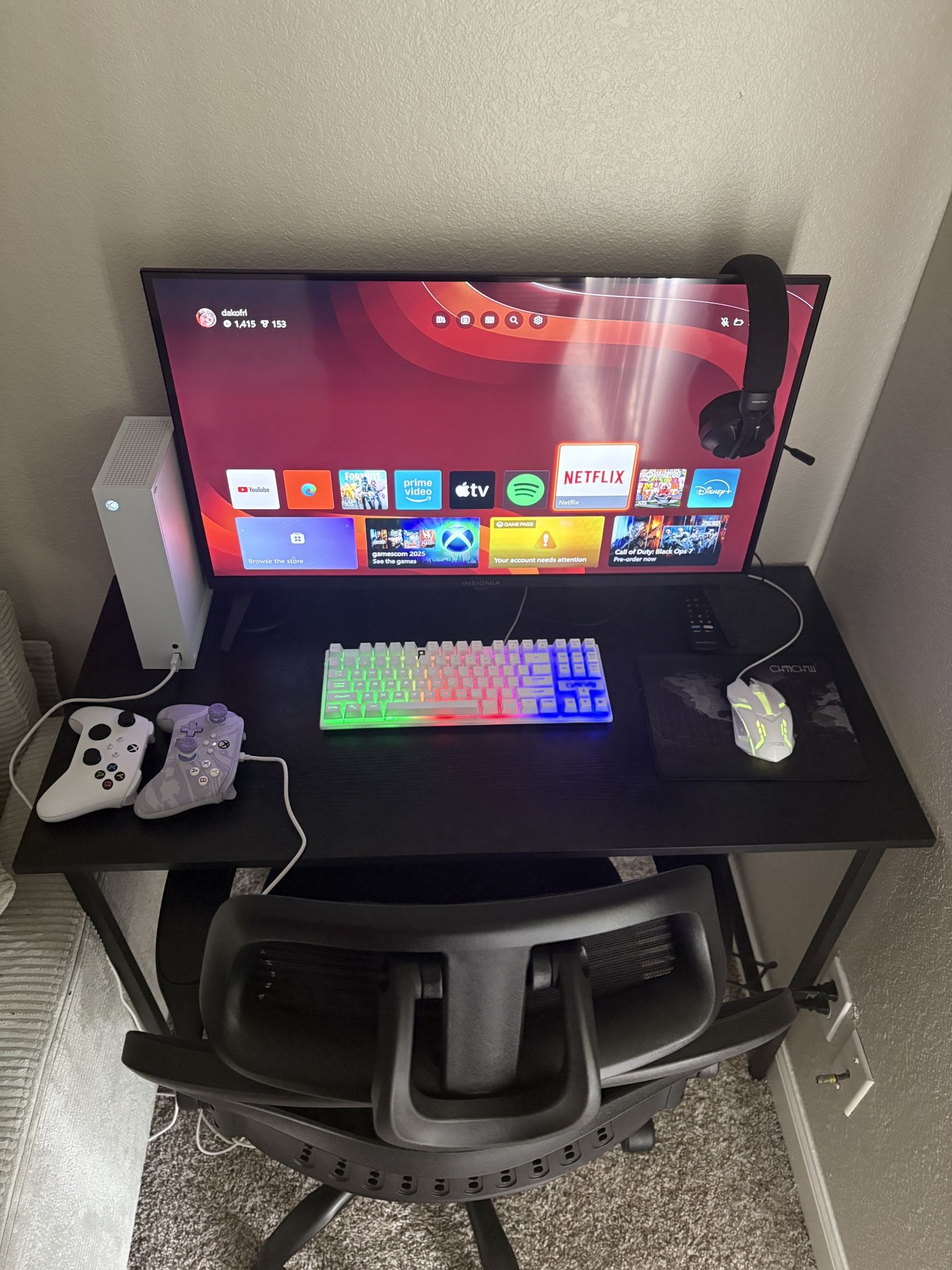 Whole Gaming Setup