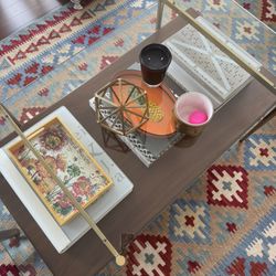 Mid-Century Art Display Coffee Table 