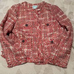 Barbie  Pink Knitted Jacket Brand New Never Worn 