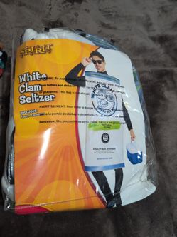 White claw Seltzer costume