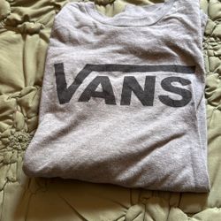 Vans Grey Long Sleeve Shirt