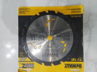 Brand new dewalt saw blade