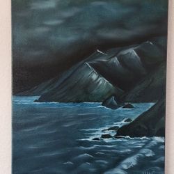 Original painting. Oil on canvas, 16-20 inches. 2024.