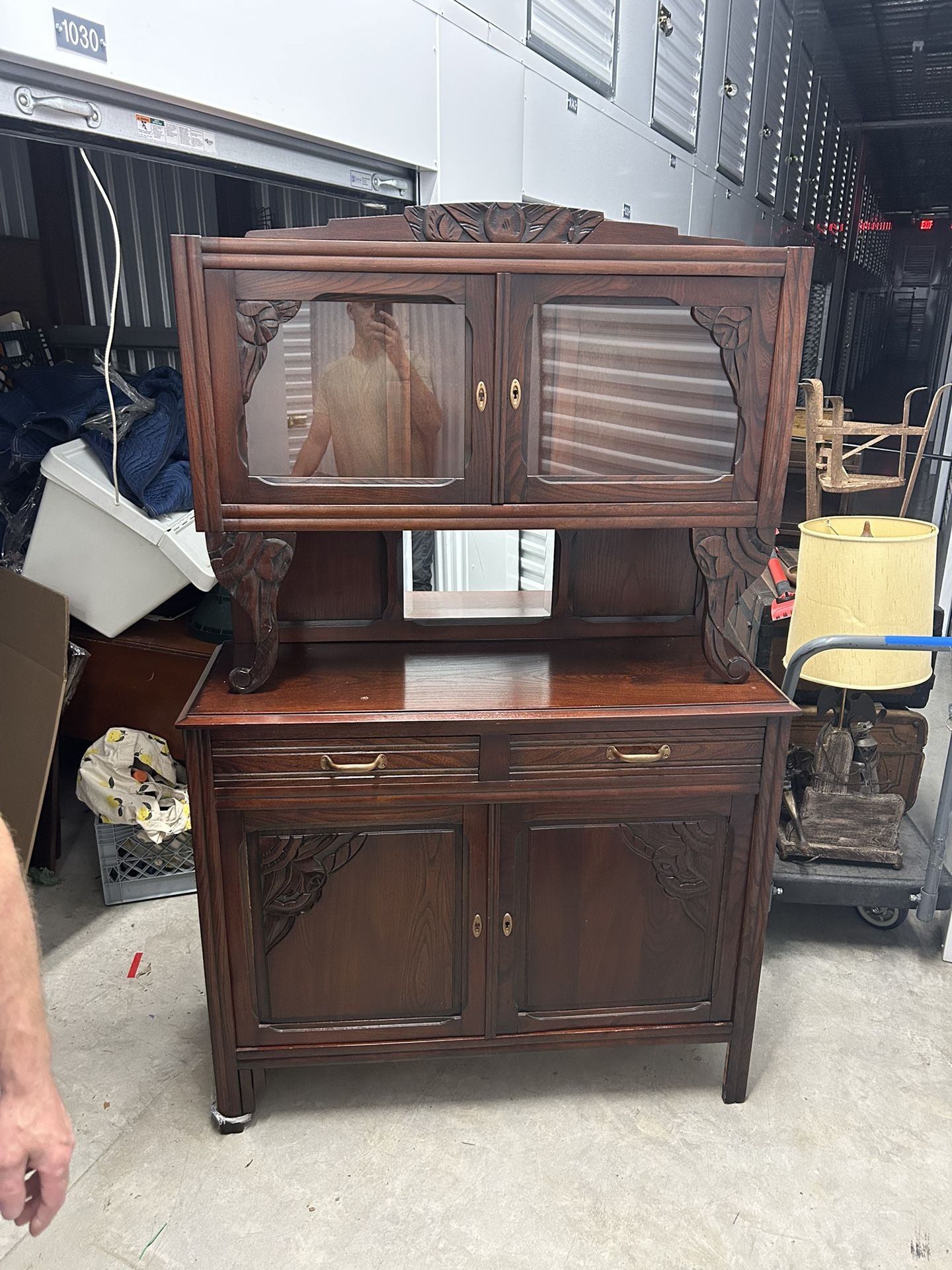 antique cabinet
