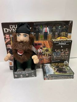 Duck Dynasty Action Figure, 3 DVD, Plush, & Puzzle Set