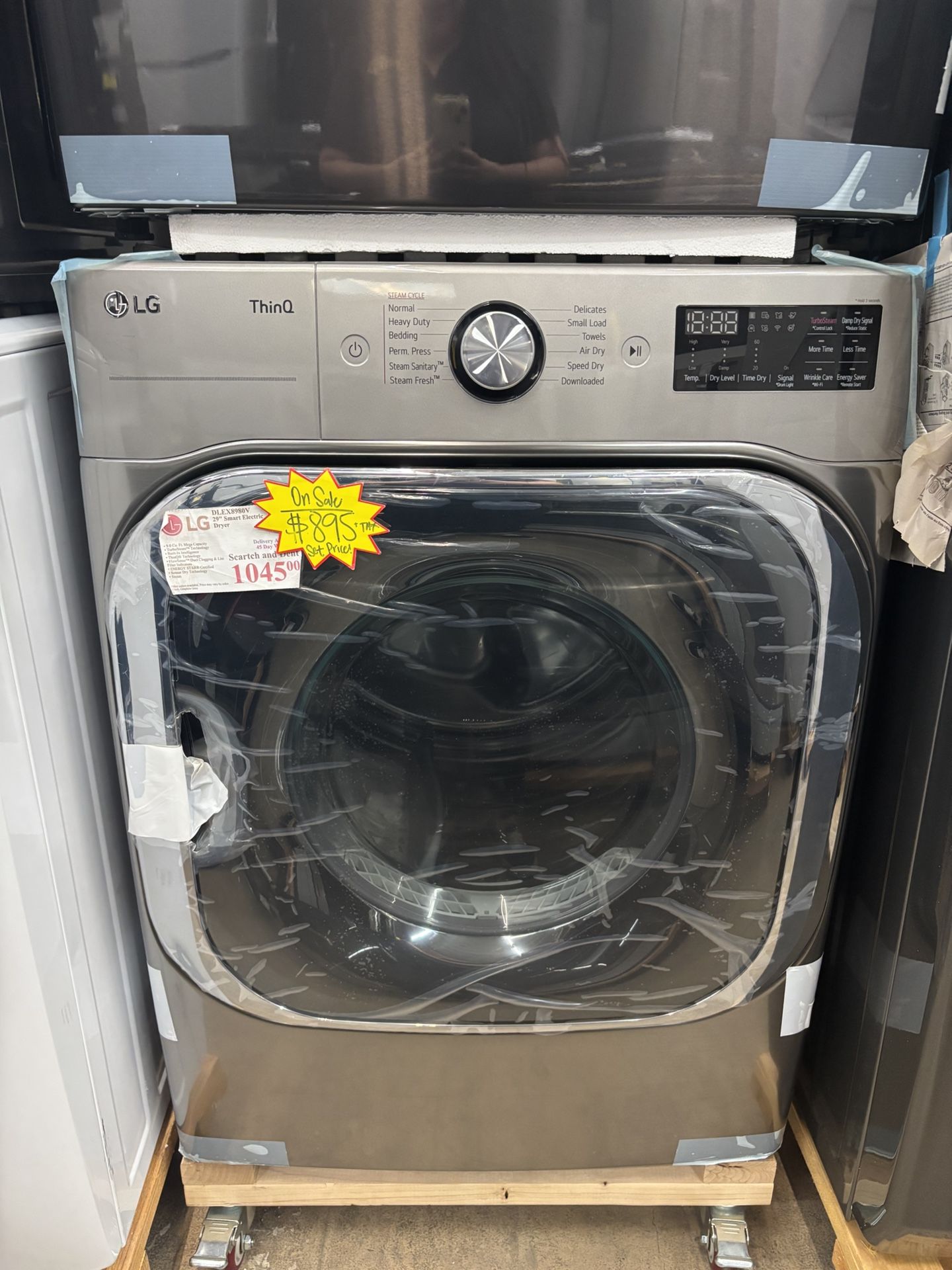 New LG 29” Smart Electric Dryer 