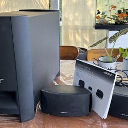 Bose Surround Sound Speakers with Remote  