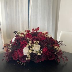 Realistic Silk And Velvet Floral Arrangements 