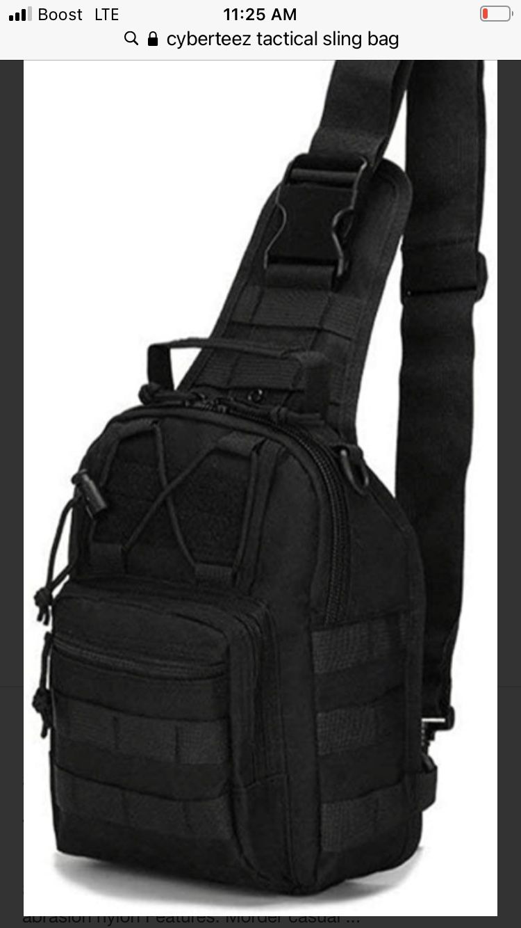 Cyberteez Tactical Sling Bag 