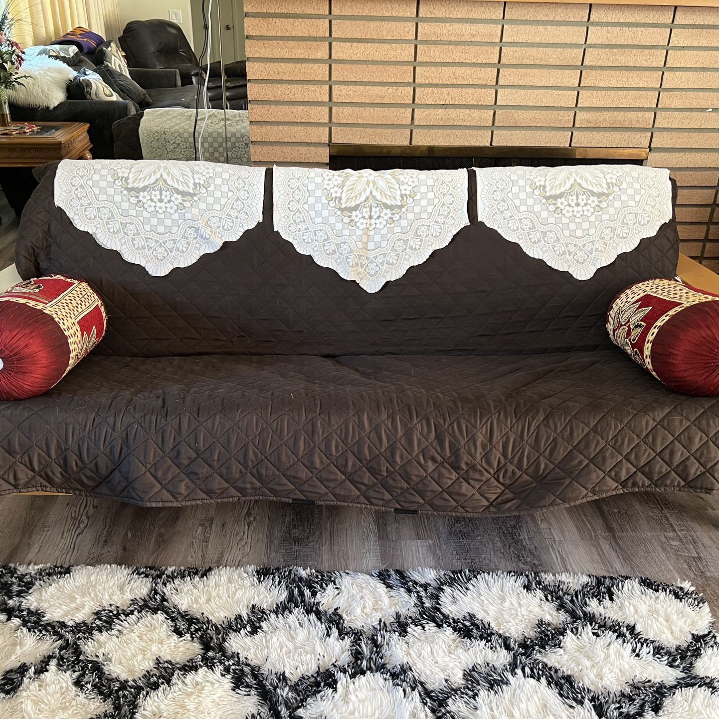 Futon - Twin Bed Convertible With Mattress