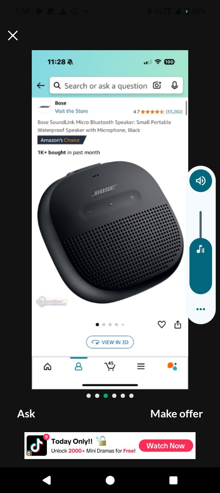 Bose Speaker