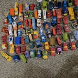 Lot Of Kids Cars And Toys Some Older Toys