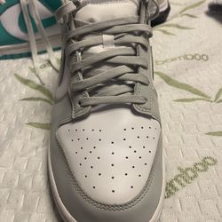 Nike Dunk Low Retro "Grey Fog" White/Grey Fog DD1391 103. size 12