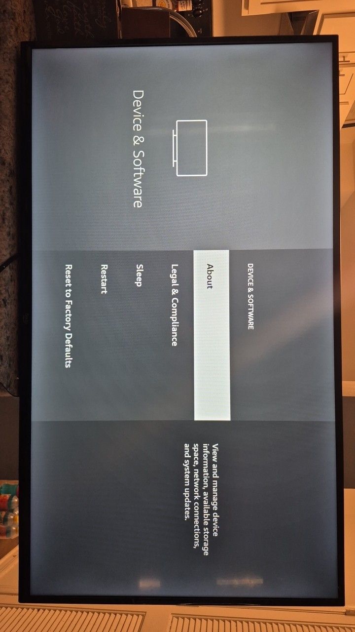 40in Fire Tv  OBO