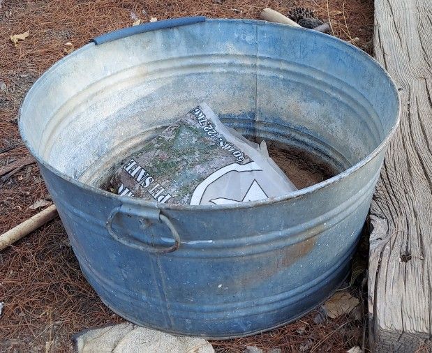 Galvanized Wash Tub