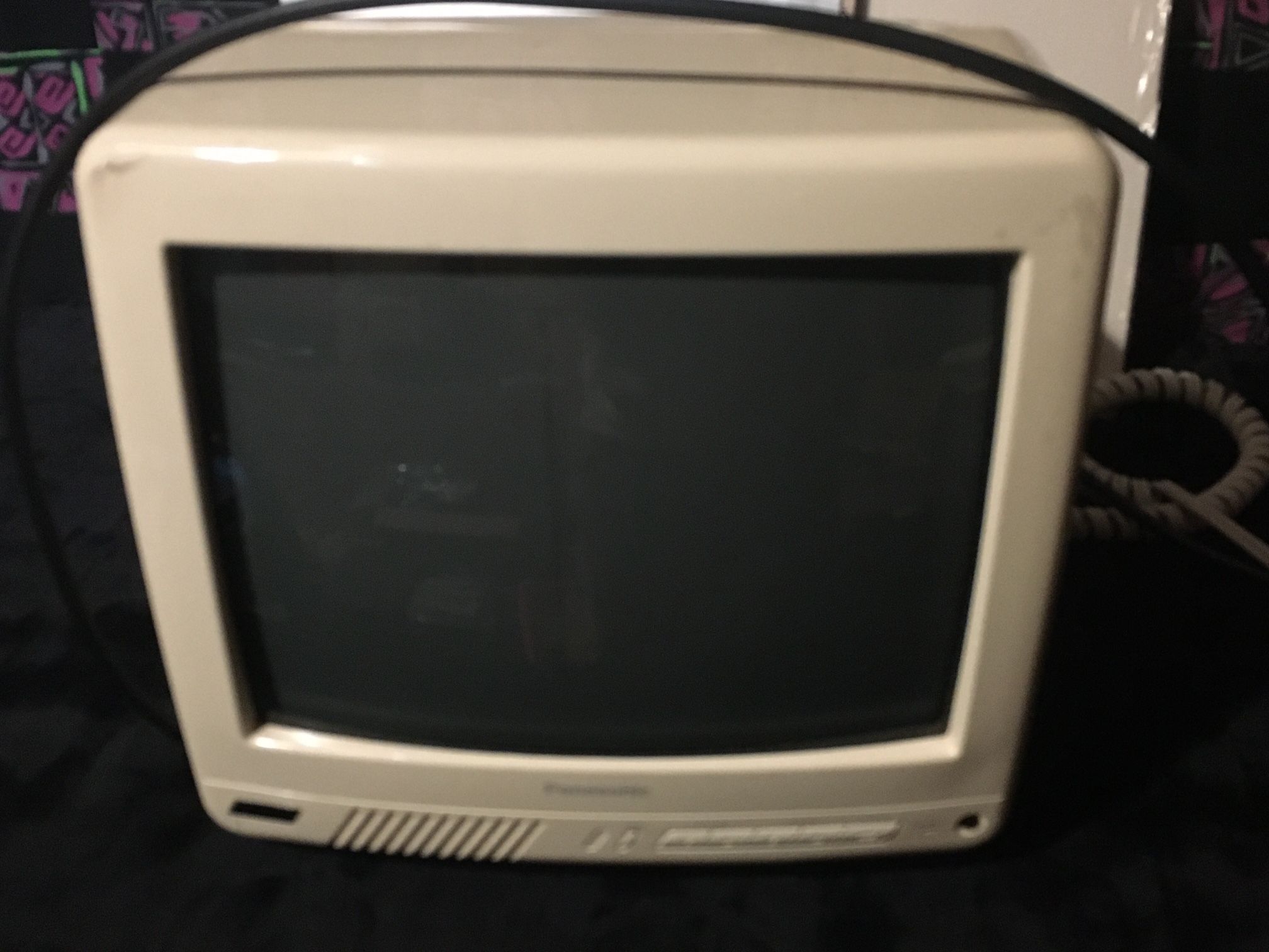 Panasonic 9” Colors CRT TV