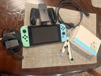 Nintendo switch special edition animal crossing