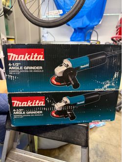 Makita 4-1/2" ANGLE GRINDER