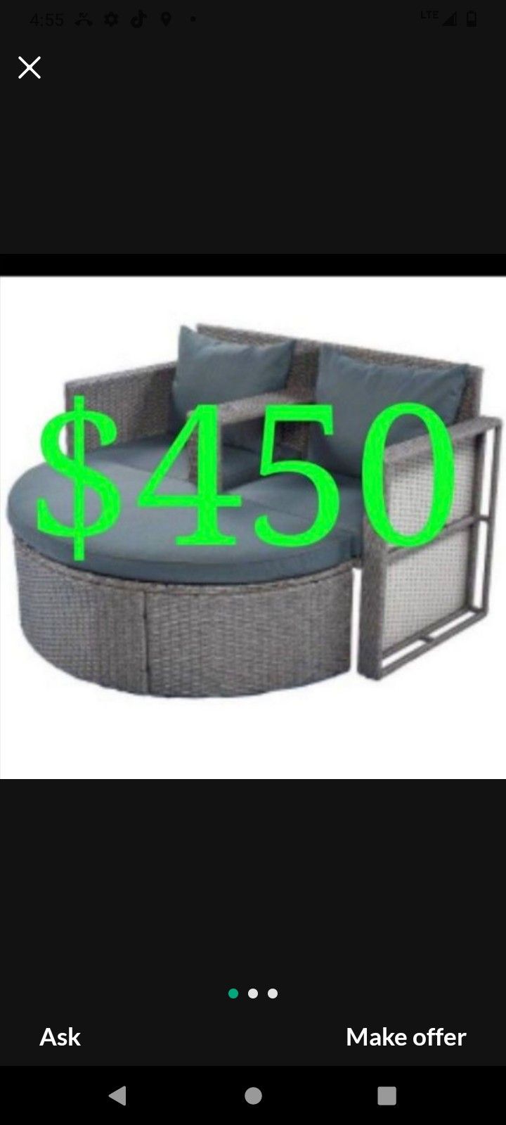 450 Patio Furniture Set Outdoor Patio Furniture