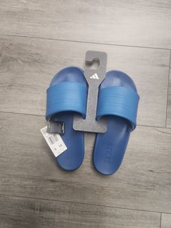 Adidas Slide Sandals Blue Size 10