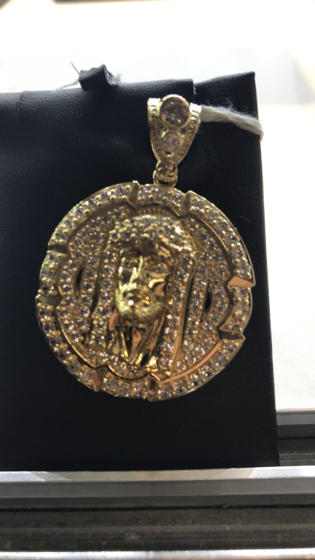 Jesus Stone Pendant