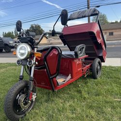 Electric Cargo Trike 2000W – Farm Utility Tricycle | 28MPH | 60 Mile Range