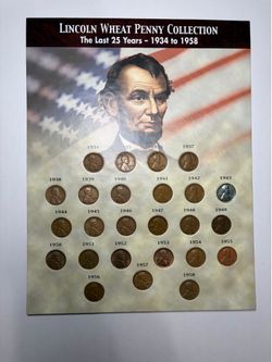 The Last 25 Years of Lincoln Wheat Penny Collection