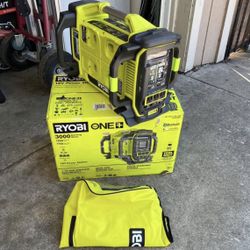 RYOBI 18V ONE+ 1800-Watt Portable Battery Inverter Power Station/ 8-Port Charger (Tool Only)