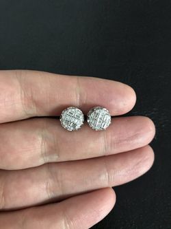 925 Sterling Silver Men’s Earrings