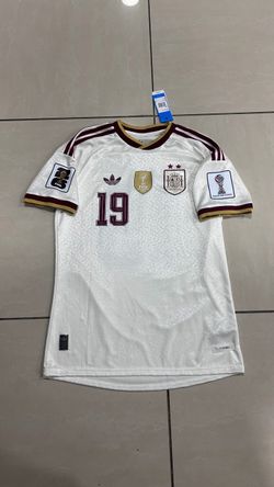 Adidas Spain National Team #19 Soccer Jersey